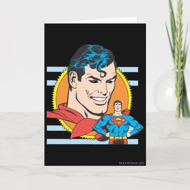 Carte Capture de tête Superman (Devant)