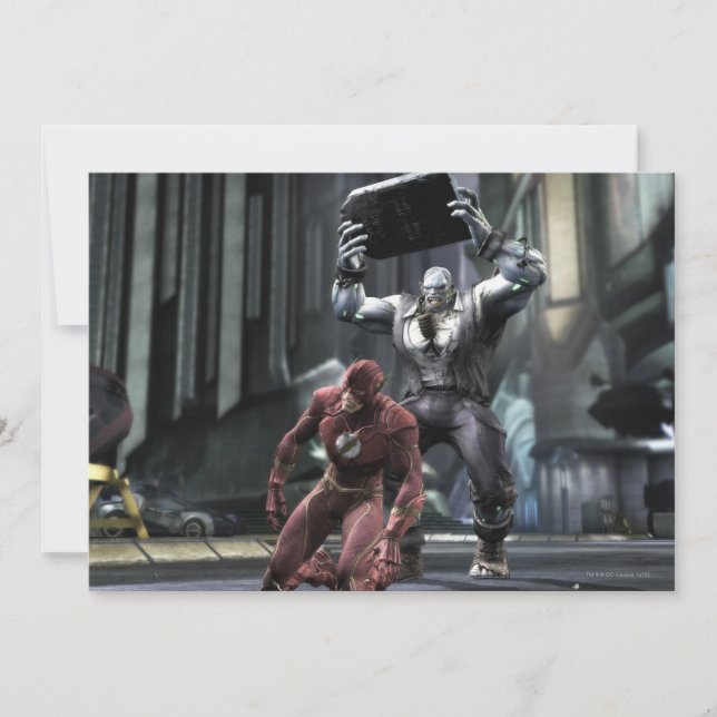 Carte Capture d'écran : Flash vs Grundy (Devant)