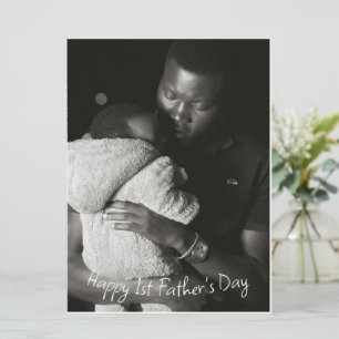 Carte "Capturer le coeur de papa : un souvenir de Fête d