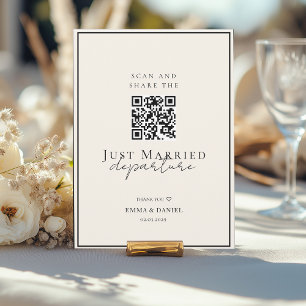 Carte Capturez chaque instant-Mariage QR Code Partage ph