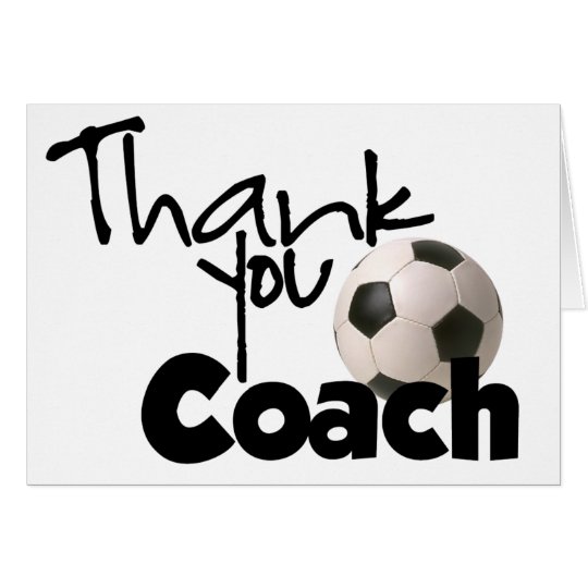 Soccer Coach Thank You Card Free Printable