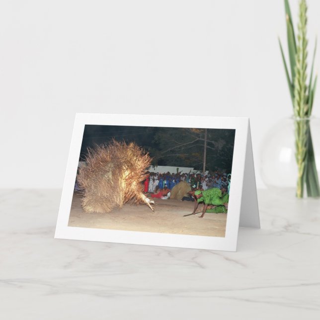 Carte Card, "Dancing at the President's Home # 41" (Devant)