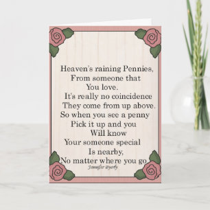 Carte Card-Penny de Heaven-Glue Penny on