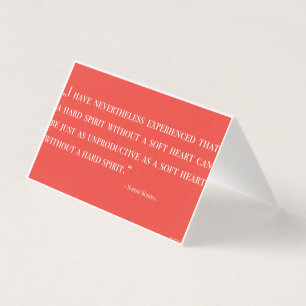 Carte - Card - Sophie Scholl - quote-part - White