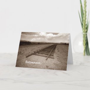 Carte Cardez l'extrémité d'amusement de chemin de fer de