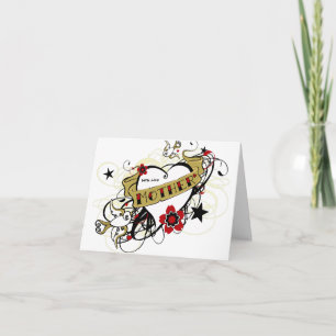Carte cardiaque MOM Tattoo