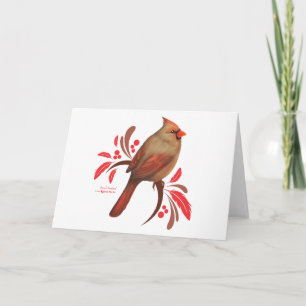 Carte Cardinal féminin