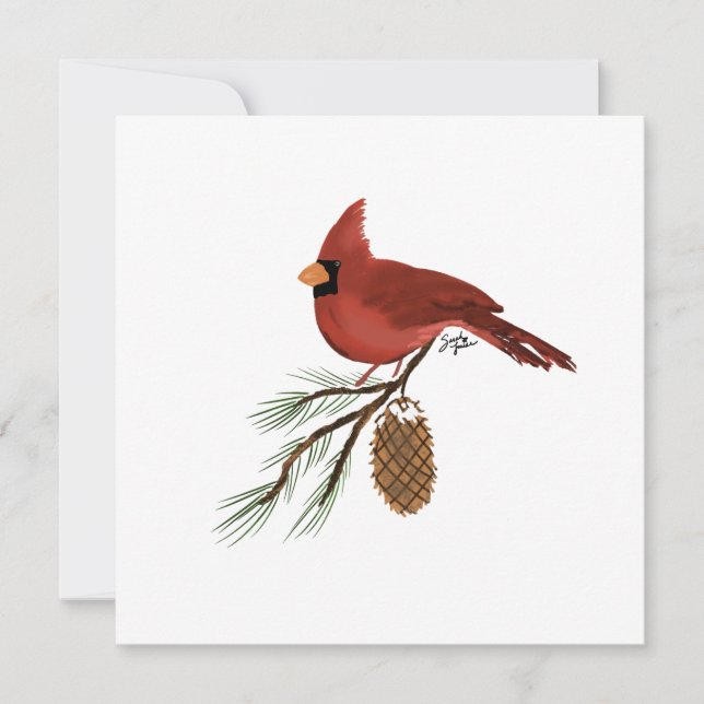 Carte Cardinal Stationnal Card (Devant)