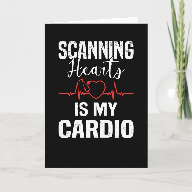 Carte Cardiology Heart Surgery Heartbeat (Devant)