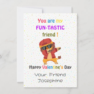 Carte Cards Saint Valentin pour enfants