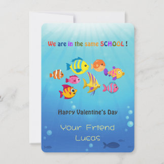 Carte Cards Saint Valentin pour enfants