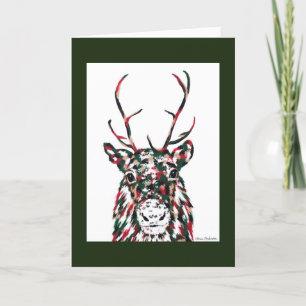 Carte Caribou Reindeer