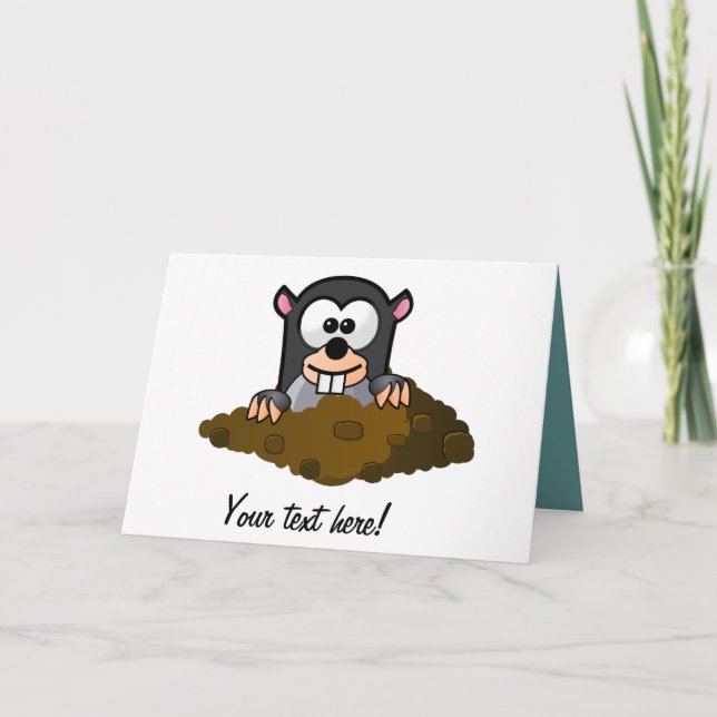 Carte Caricature de Mole (Devant)
