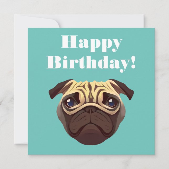 Carte Carlin Anniversaire (Devant)