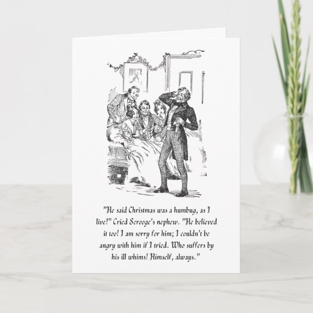 Carte Carol de Noël (Devant)