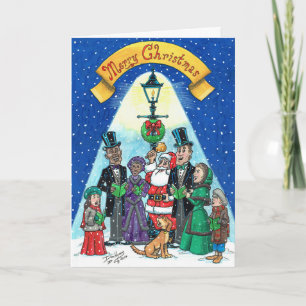Carte Caroleurs de Noël (Carte de Noël #20)
