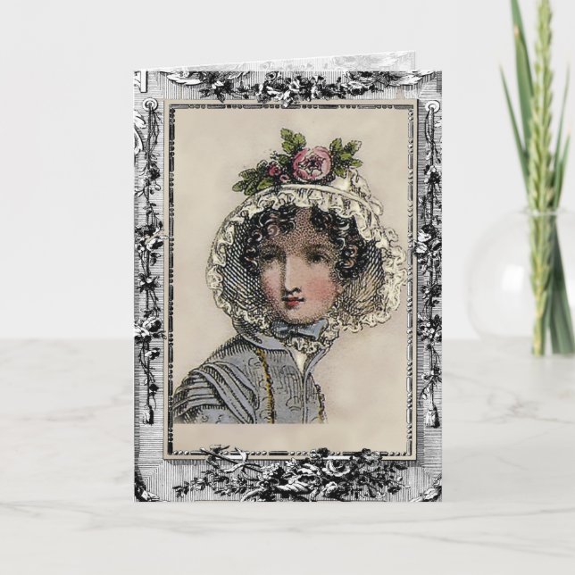 Carte Caroline, "Joyeux anniversaire" (Devant)