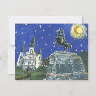 Carte Carré Starry Night Jackson