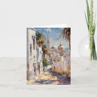 Carte Carreau impressionniste de Tunis