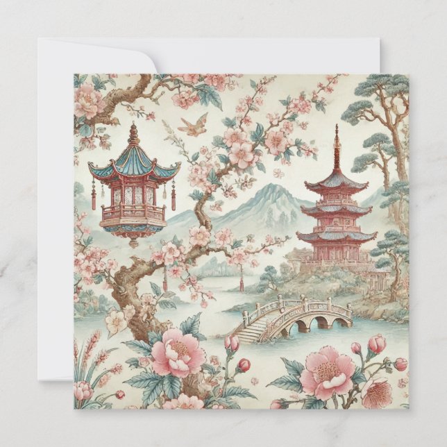 Carte Carrelage vintage chinois (Devant)