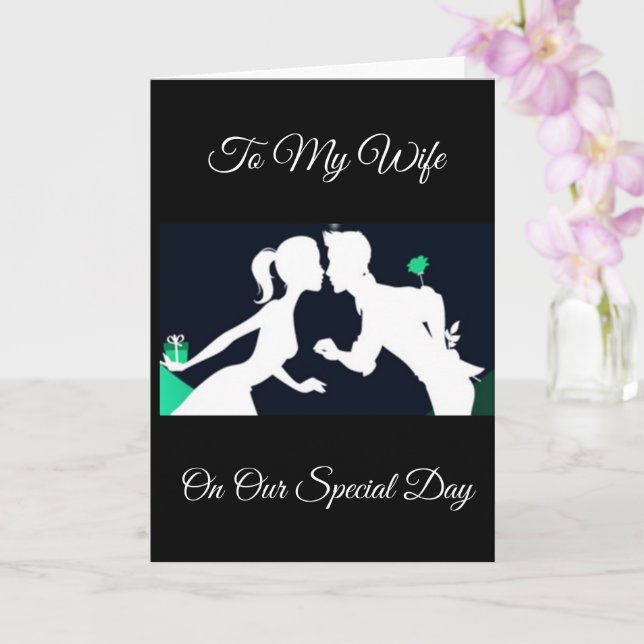 CARTE ***CARTE ANNIVERSAIRE DE NOTRE 2E ANNIVERSAIRE***  (Orchidée)