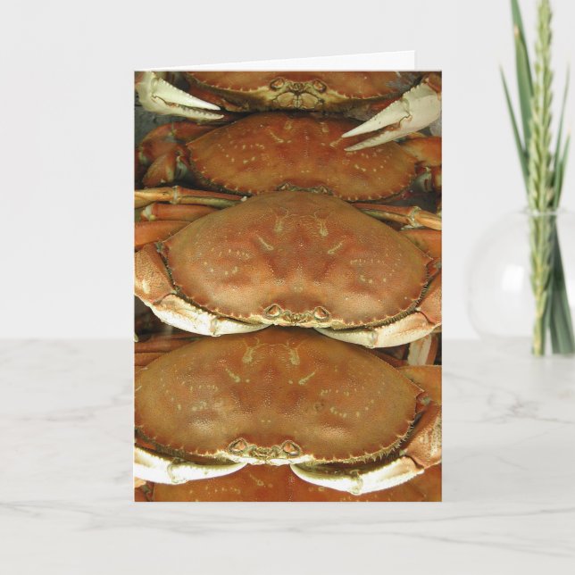 Carte Carte, "Crabes # 1" (Devant)