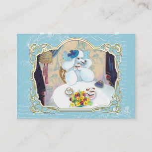 Carte Carte de visite/Profil de la fête du thé