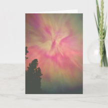 Carte. Design "Aurora Borealis 1"