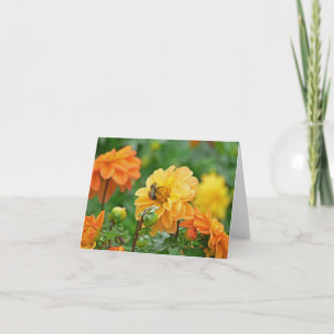 CARTE "CARTE POUR NOTES FLORAL" (PHOTO)