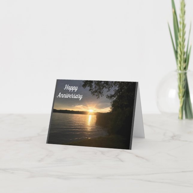 CARTE **CARTE "POUR NOTRE ANNIVERSAIRE" (Devant)