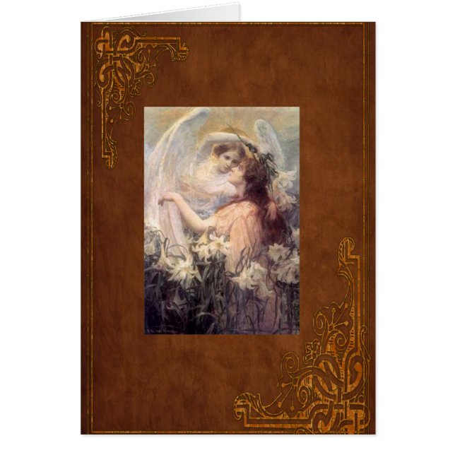 Carte Carte-Spirituelle d'ange gardien (Devant)