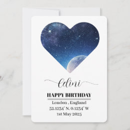 Carte Carte Star Personnalisée : Célébrez Votre Sp