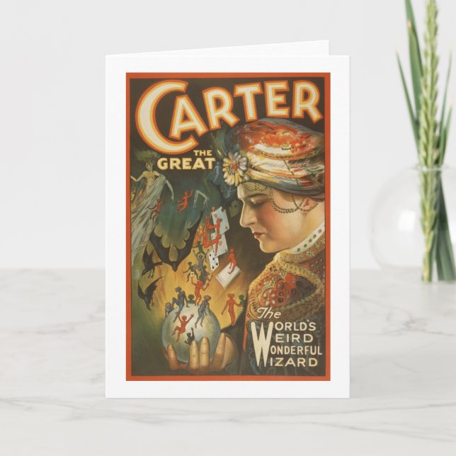 Carte Carter le Grand - Le sorcier du monde (Devant)