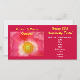 Carte Cartons d'invitation pour fête d'anniversaire de m