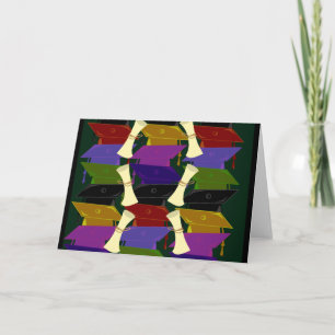 Carte Cartoon pour boursier mignon