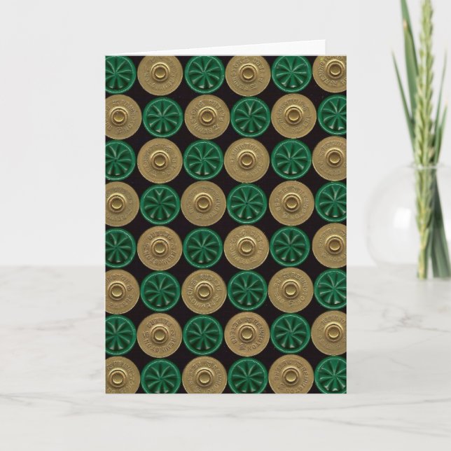 Carte cartouches de fusil vert (Devant)