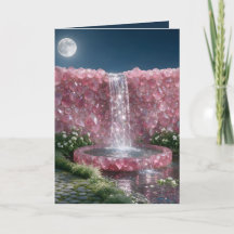 Cascade de Tourmaline Rose d'Octobre