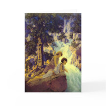 "Cascade", par Maxfield Parrish