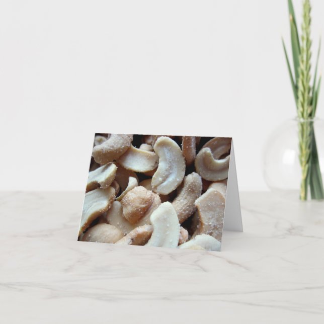 Carte Cashew nuts (Devant)