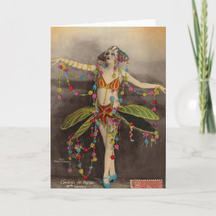 Carte Casino de Paris Design Vintage