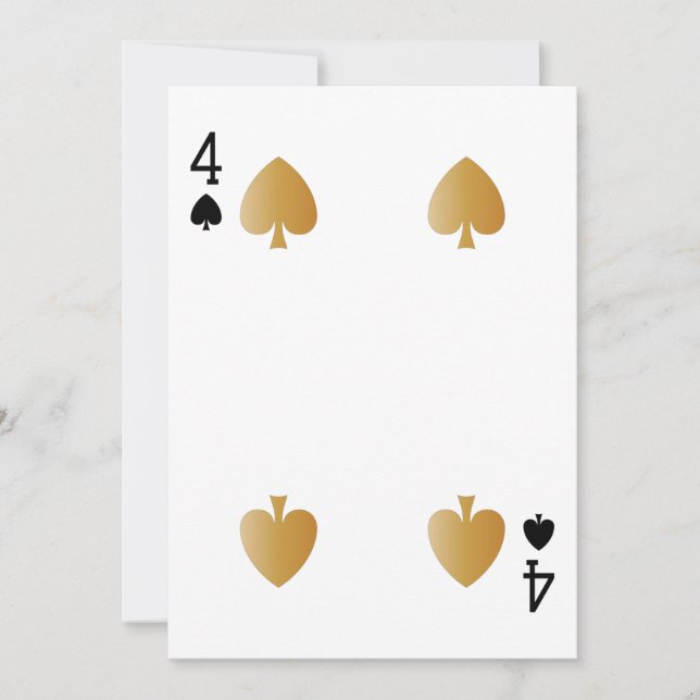 Carte Casino Party PlayCard 4 (Devant)