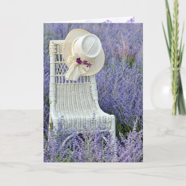 Carte Casquette d'amitié sur la chaise (Devant)