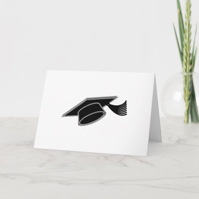 Carte Casquette d'obtention du diplôme (Devant)