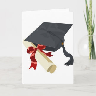 Carte Casquette et diplôme d'obtention du diplôme