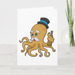 Carte Casquette Octopus Gentleman