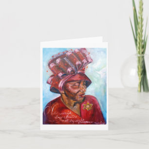 Carte Casquette rouge d'église
