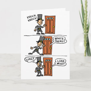 Carte Casse-pied Causer Cartoon Luke Pilgrim Thanksgivin