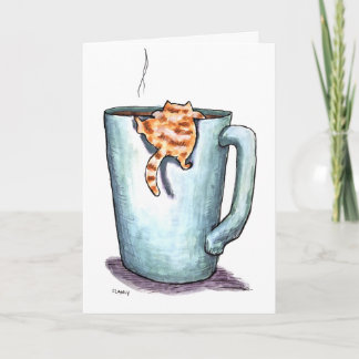 Carte Cat Comforts Get Well Card