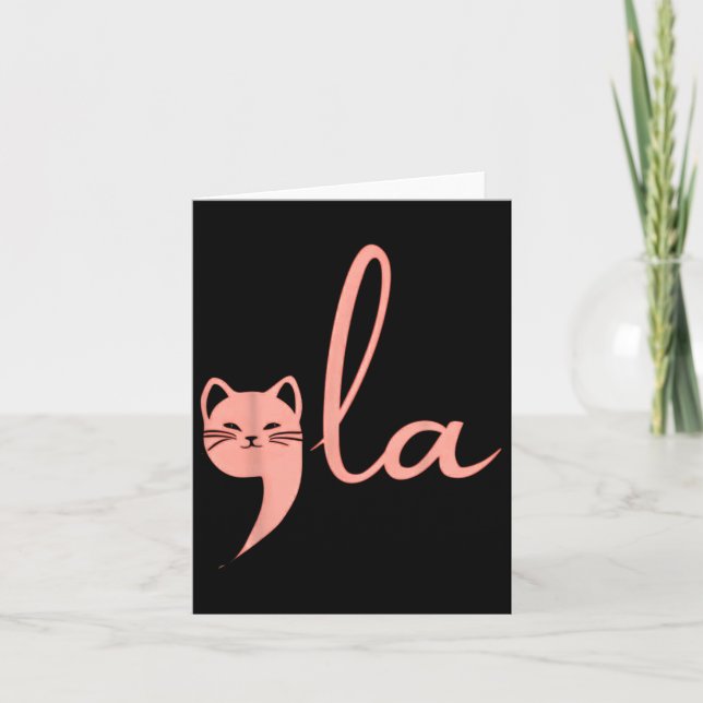 Carte Cat Comma La Kamala Harris Pour Président 2024 Ele (Devant)