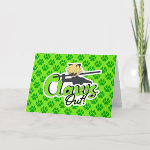 Carte Cat Noir   Claws Out !